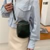 Fashion Leather Small Bag Women's New Versatile First-layer Cowhide Shoulder Messenger Bag Shell Bag Mobile Phone Bag
