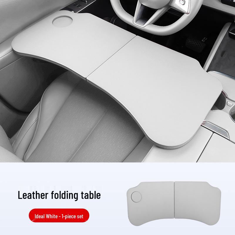 Multi-Functional Car Table: Folding Laptop Stand & In-Car Dining Desk with Cup Holder