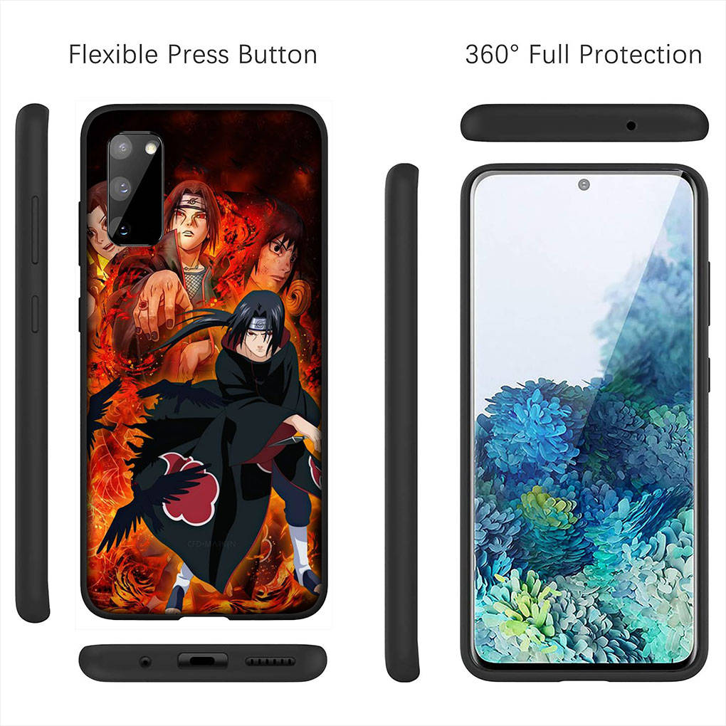 Cover for iPhone 16 15 Xiaomi Redmi Note 14 13 12 11 Pro Max X 16e Samsung Galaxy S25 S24 S23 Moto OPPO Huawei Kakashi Naruto Itachi Uchiha Phone Case