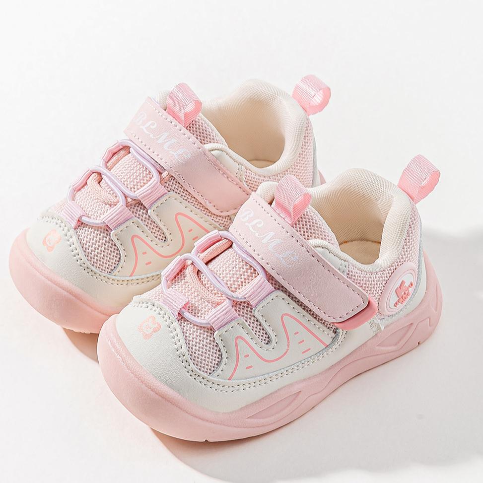 

Детская обувь для малышей Нескользящая детская спортивная обувь Мягкая подошва Дышащая Ключевая обувь Легкая детская обувь 22