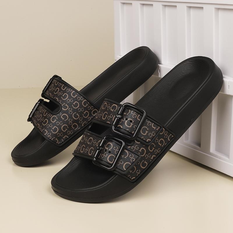 

Мужские сандалии, шлепанцы для мужчин, пляжные, повседневные, золотисто-белые, на плоской подошве, большие летние туфли с открытым носком для мальчиков 39-47 EU:47 коричневый