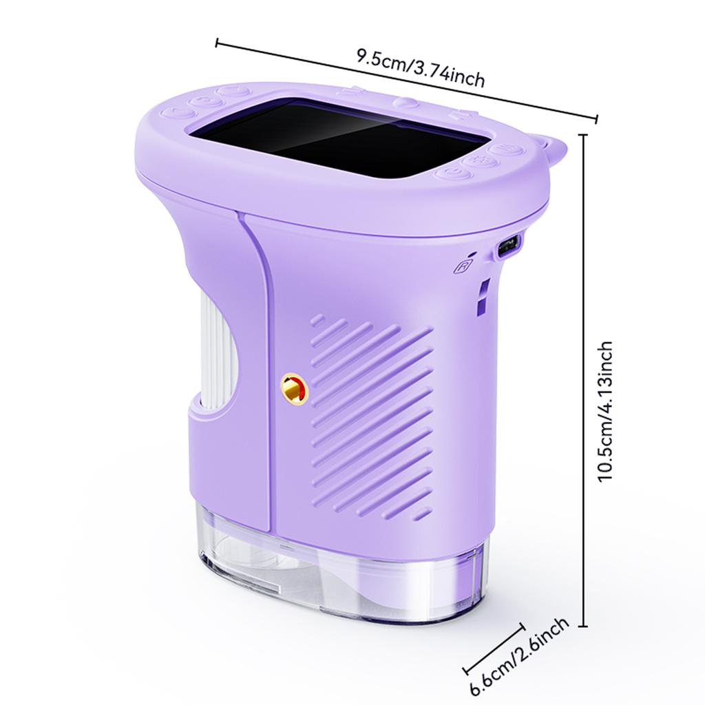 Kids Microscope 1000X 1080P Digital Microscope Portable Handheld Magnifying Glass Gifts for 3 4 5 6 7 8 9 10 Year Old Boys Girls