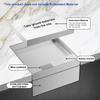 130*130mm Embedded Version Floor Socket Replaceable Module Power Socket Stainless Steel Hidden Power Adapter
