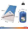 COLEMAN SUN RIDGE Sleeping Bag Optimum Temperature To Up To 180cm 4.4 15.6 ℃ [Product]