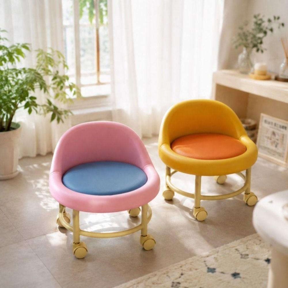 Anti-Slip Low Stool Plastic Small Chair Sturdy Portable Chair  Kids