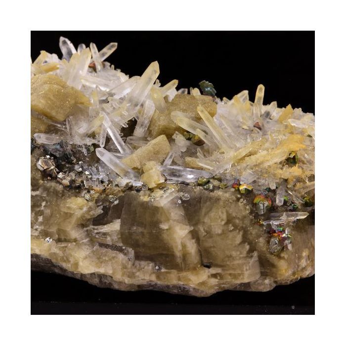 Sidérite, Quartz, Pyrite 337.2 carats