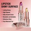 Pearlescent Lipstick Fine Glitter Moisturizing Silky Mermaid Girl Pink Long-Lasting Waterproof Lip Gloss Lip Makeup