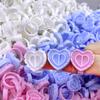 100Pcs Wholesale Disposable Eyelash Glue Fan Cup Rings Holder Container Tattoo Pigment Eyelash Extension Tools Lash Supplies
