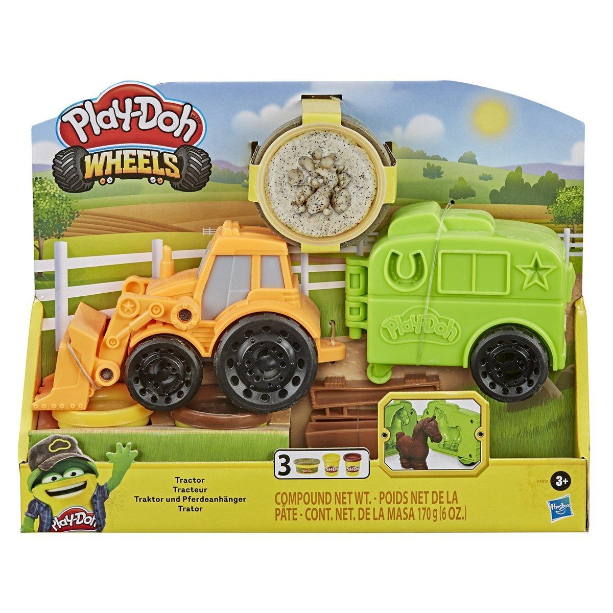 

F1012 Play-Doh Çalışkan Трактор и прицеп / +3 года