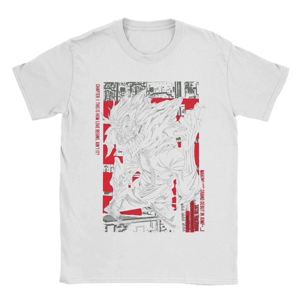 Japan Okarun Dandadan Anime T-Shirt Für Männer Frauen Baumwolle Oberteil T-Shirt Lustig Rundhals Kurzarm