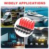 SXR-5 Way Car Midi Fuse Box Block Holder 200A Multi-Pole Fuse Block For RV Car Boat Bus
