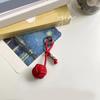 Bag Charm Charms Pendant Car Key Ring Backpack Decoration Accessories Gifts Elegant Ball Versatile Leather Phone Lanyard Bag