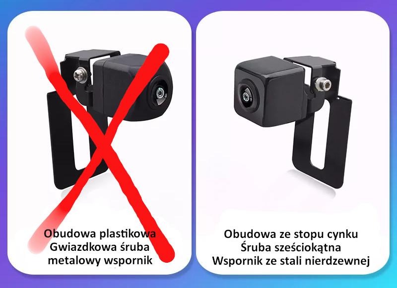 Kamera W Metalowej Obudowie 1297 X 728 Mocowanie Pod Tablicę Night Vision