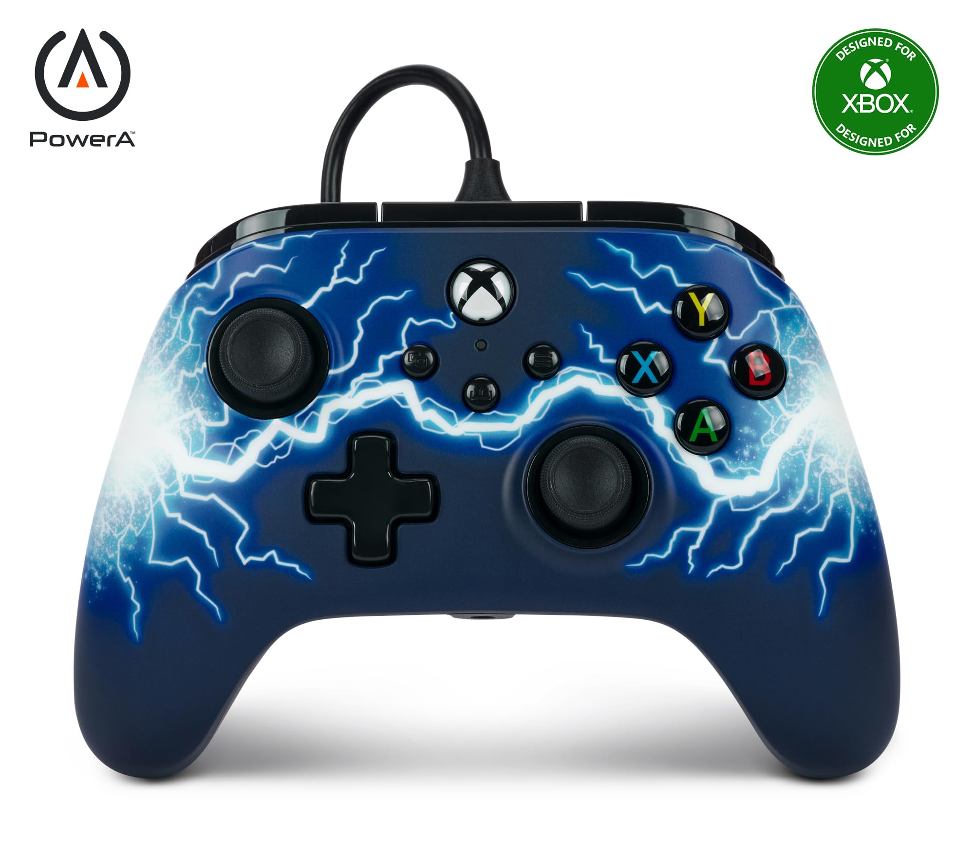 

Рік PowerA Advantage Wired Controller для серії Xbox Arc Lightning Функція подвійної вібрації для ПК серії Xbox Windows [2 Гарантія] XS - XS 10/11