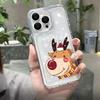 Santa Claus Elk Snowman Christmas Phone Case For iPhone 13 11 12 14 15 16 Pro Max Plus 12 13 Mini XR 8 7 Plus SE 2022 X XS Cover