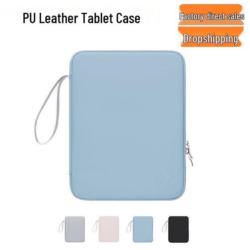 Leather Protective Case for 10-inch Apple & 12-inch Huawei Tablets and Laptops