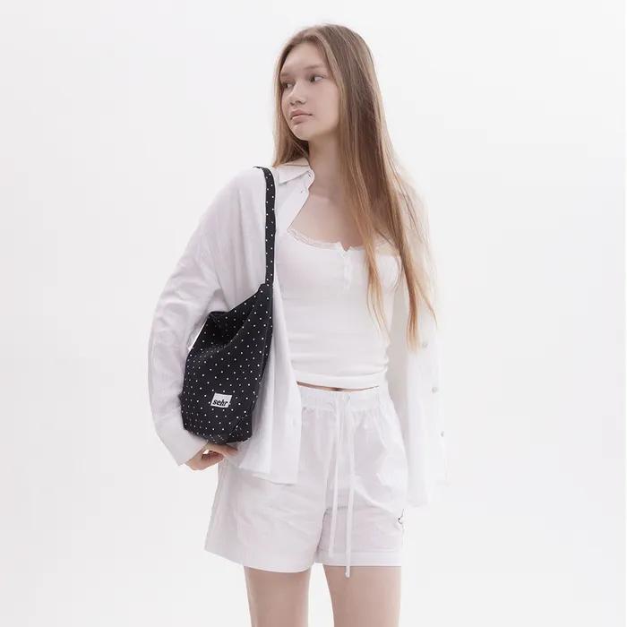 Dot Dot Bucket Bag (Black)