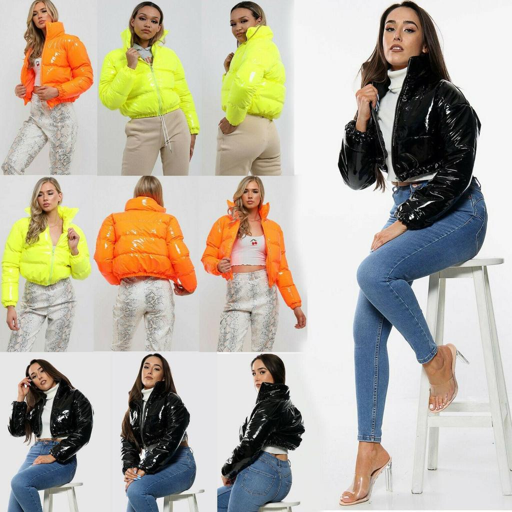 2022 Women's Shiny Down Cotton Bread Coat - New Style Jacket
