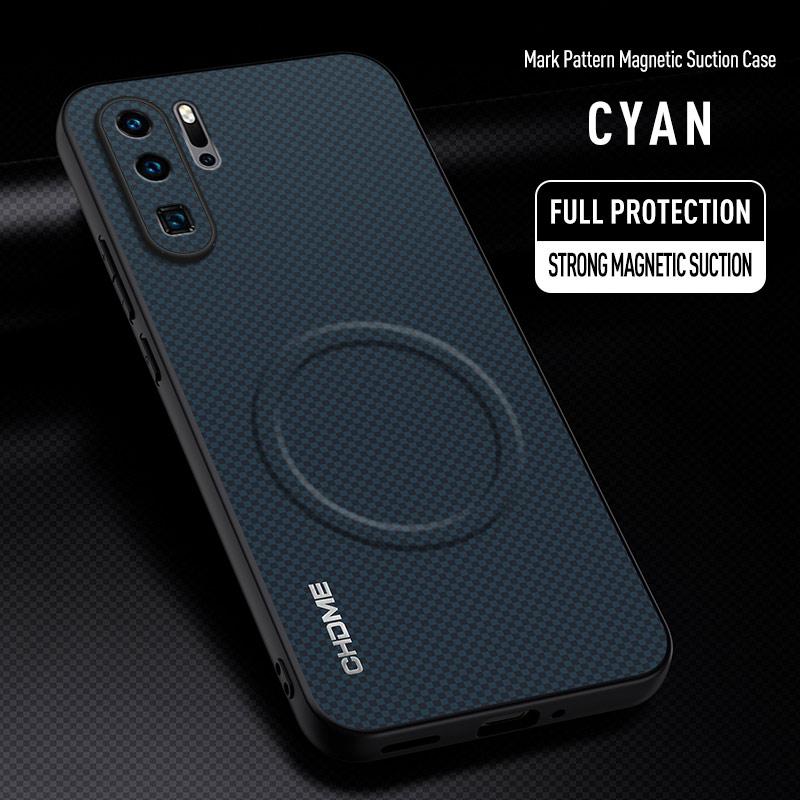 Luxury Car Magnetic Holder Phone Case for Huawei P30 Pro P30Pro Silicone ShockProof Protective Back Cover Coque