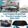 Compatible for Toyota Corolla Cross 2023 Accessories 2022 2024 Car Engine Hood Sound Front Heat Insulation Cotton Fireproof Mat Accessories(G)