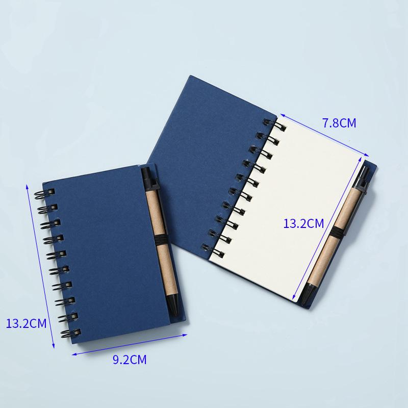 Portable Hard Shell Coil Notebook: Compact with 60 Pages and Available In Multiple Colors