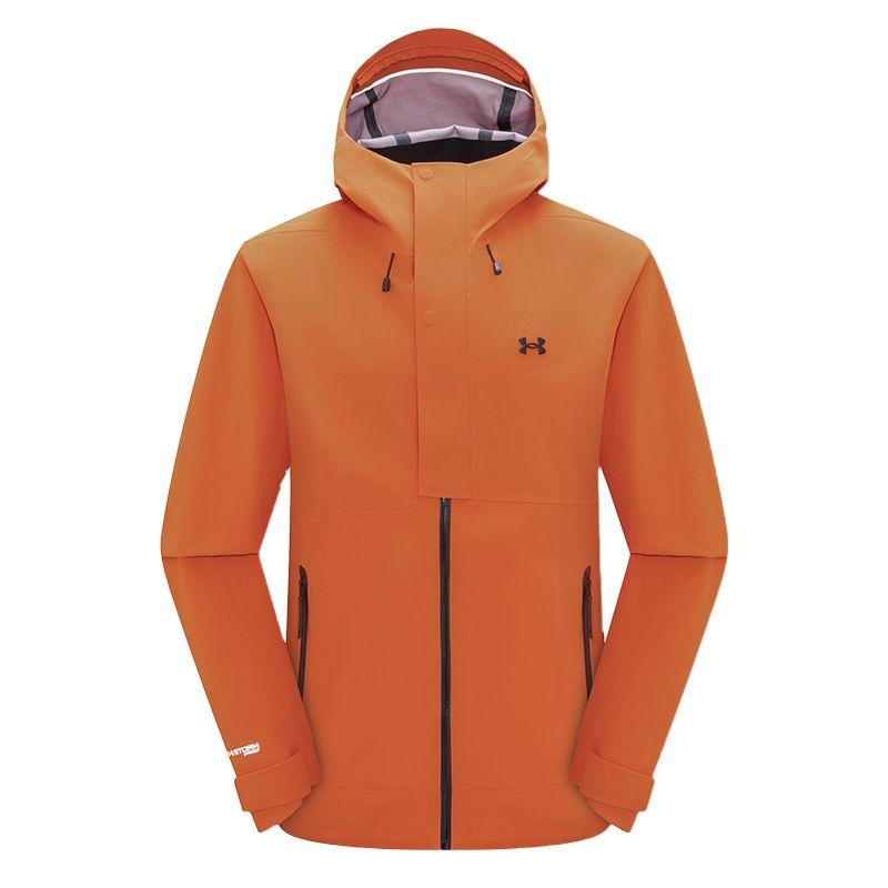 

Under Armour Extreme Series Waterproof Windproof Breathable Durable Rain Jacket Men Jacket Sun-Orange 14312213-0049