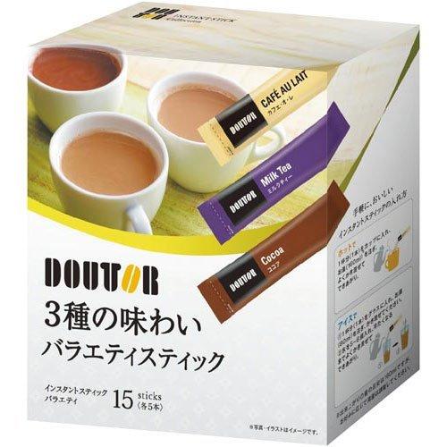 

Doutor Coffee Doutor 3 types of flavor variety sticks 15 pieces