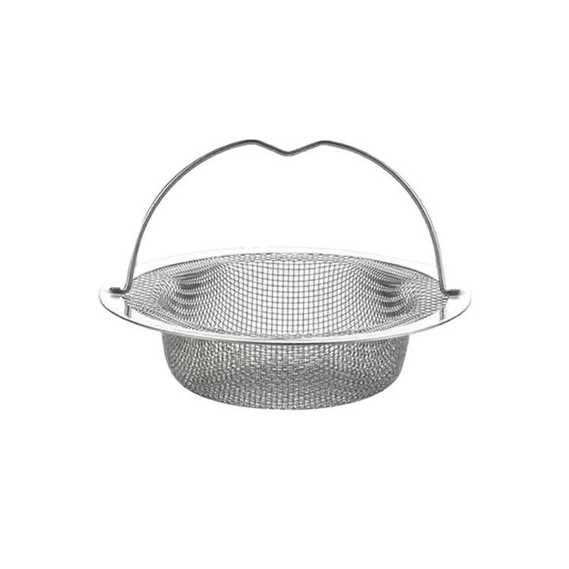 1pc Kitchen Sink Waste Strainer Handle Sink, Stainless Steel Dishwasher Hopper, Restaurant Sin HOT