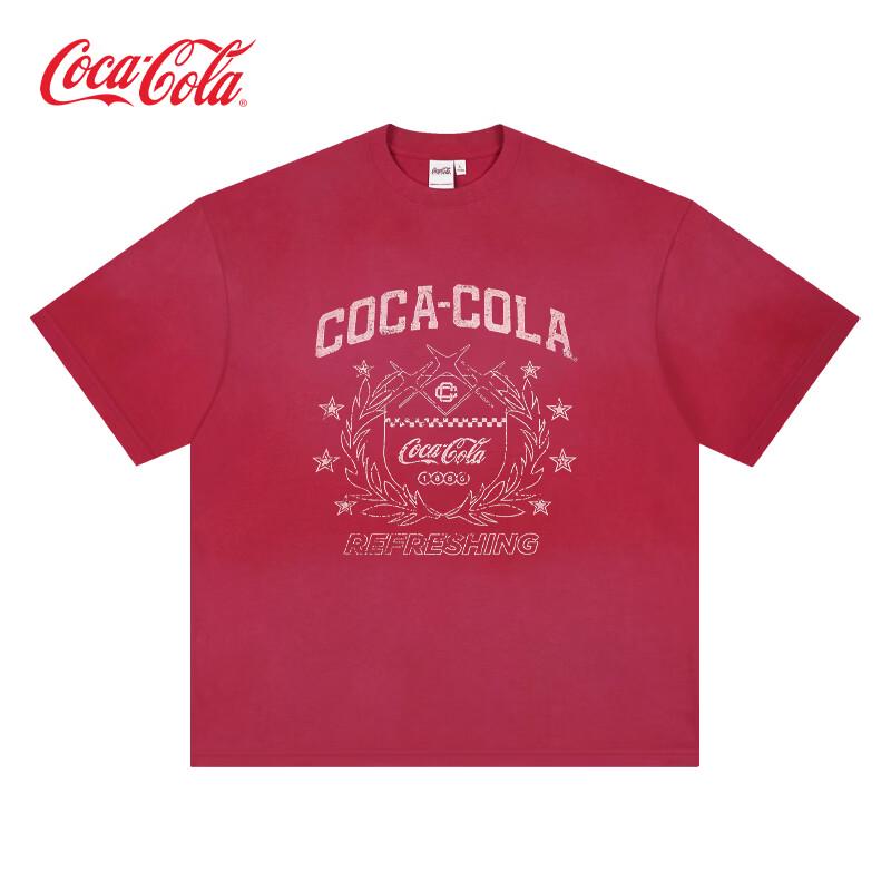 Coca-Cola Distressed Vintage Gradient Short Sleeve T-Shirt