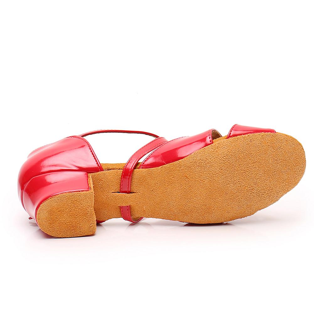 Latin Dance Shoes for Women Girls Salsa Tango Ballroom Dancing Shoes Soft Sole Low-heel 3.5cm