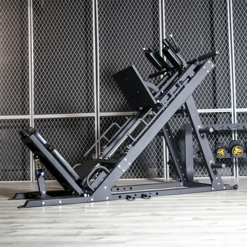 TEZEWA EM1086A Leg Press & Squat Machine with 155kg Plates