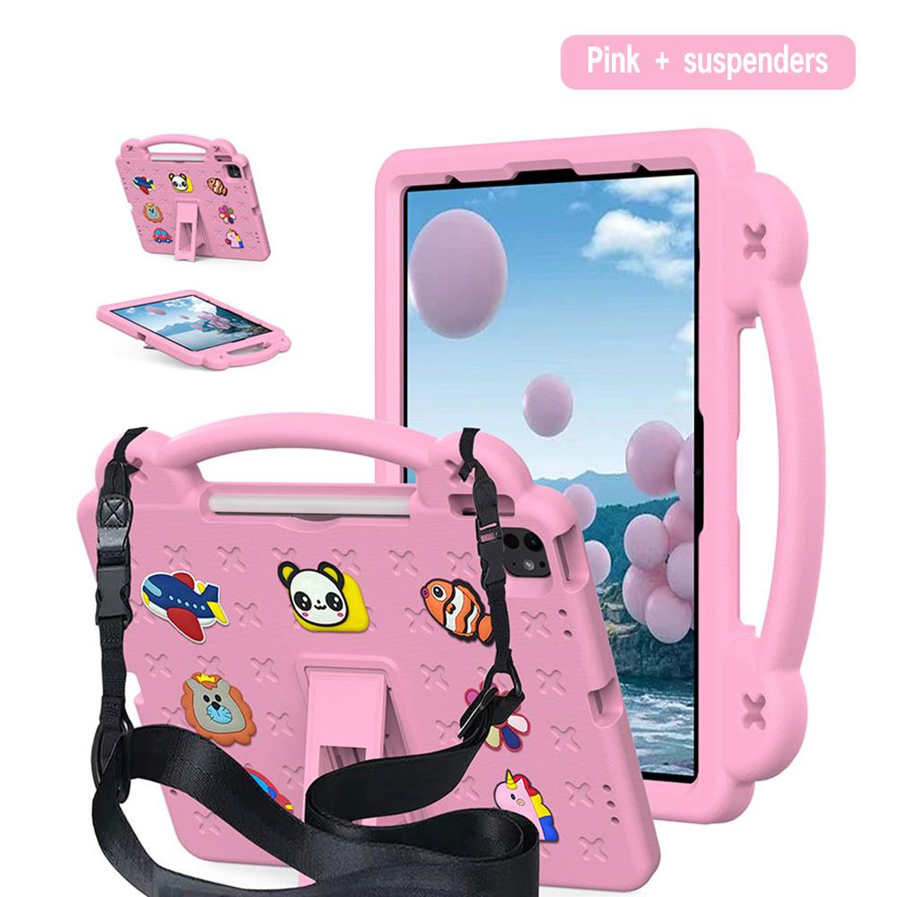 Case For IPad 7th 8th 9th 10th 11th Gen Pro 11 13 Air 11 13 Air5 4 3 Mini 7 6 Cartoon Kids Shockproof EVA Tablet Cover