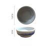 Japanese Style Round Ceramic Dipping Bowl Seasoning Dish for Soy Sauce Vinegar Snack Sushi