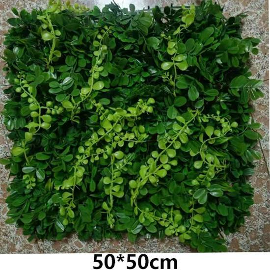 Flame-Retardant Green Wall: Anti-Aging Lawn Decoration for Malls & Backgrounds