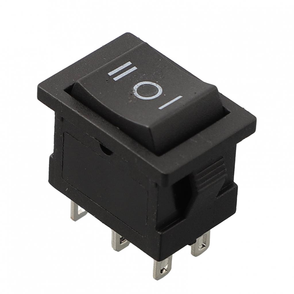 6 Pin Switch DIY Electrical Project Large Rectangle Rocker Switch 1pcs