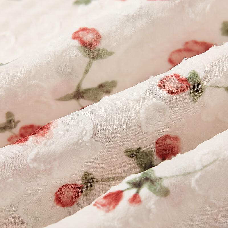 Xiangying Women's Chiffon Floral Midi Dress