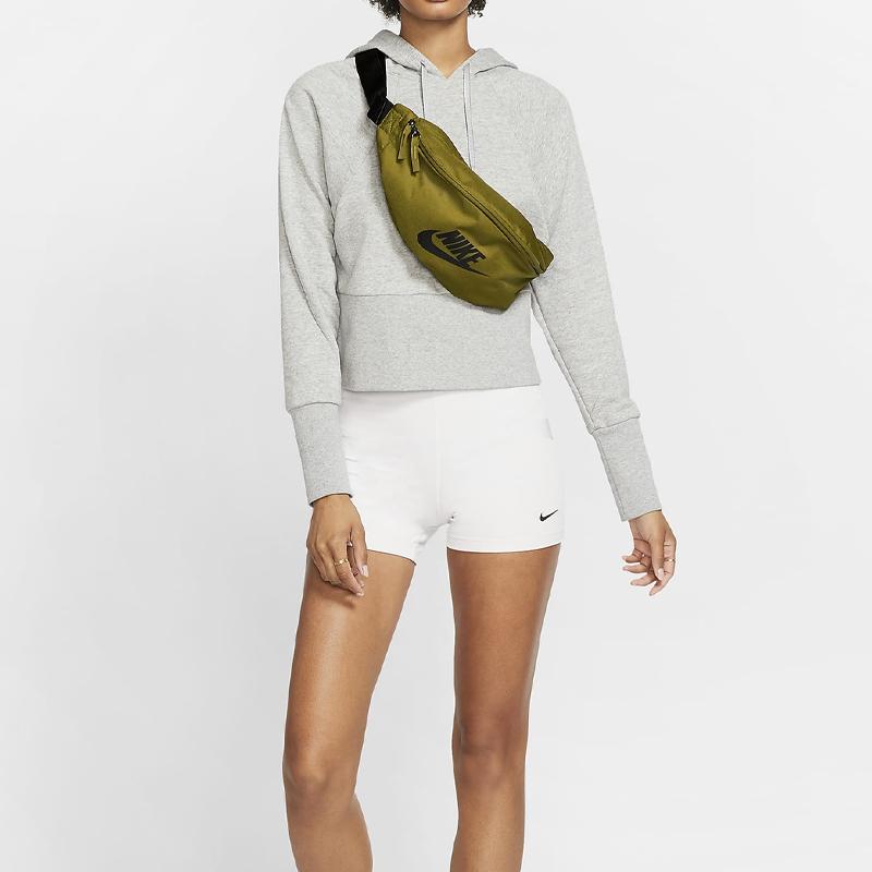Nike Fabric Fanny Pack Regular Unisex Olive Green Casual BA5750-368