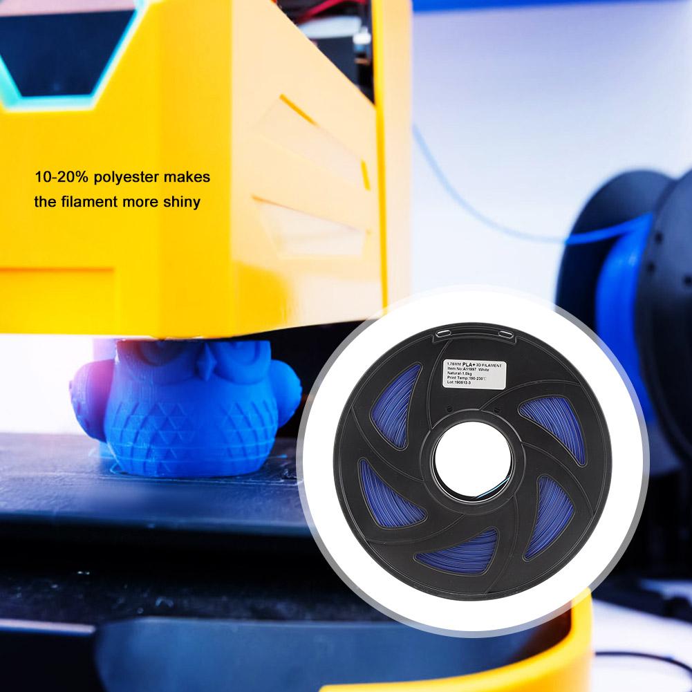 3D Printer Filament Blue PLA Printing Material Consumables 1.75mm Material 1KG