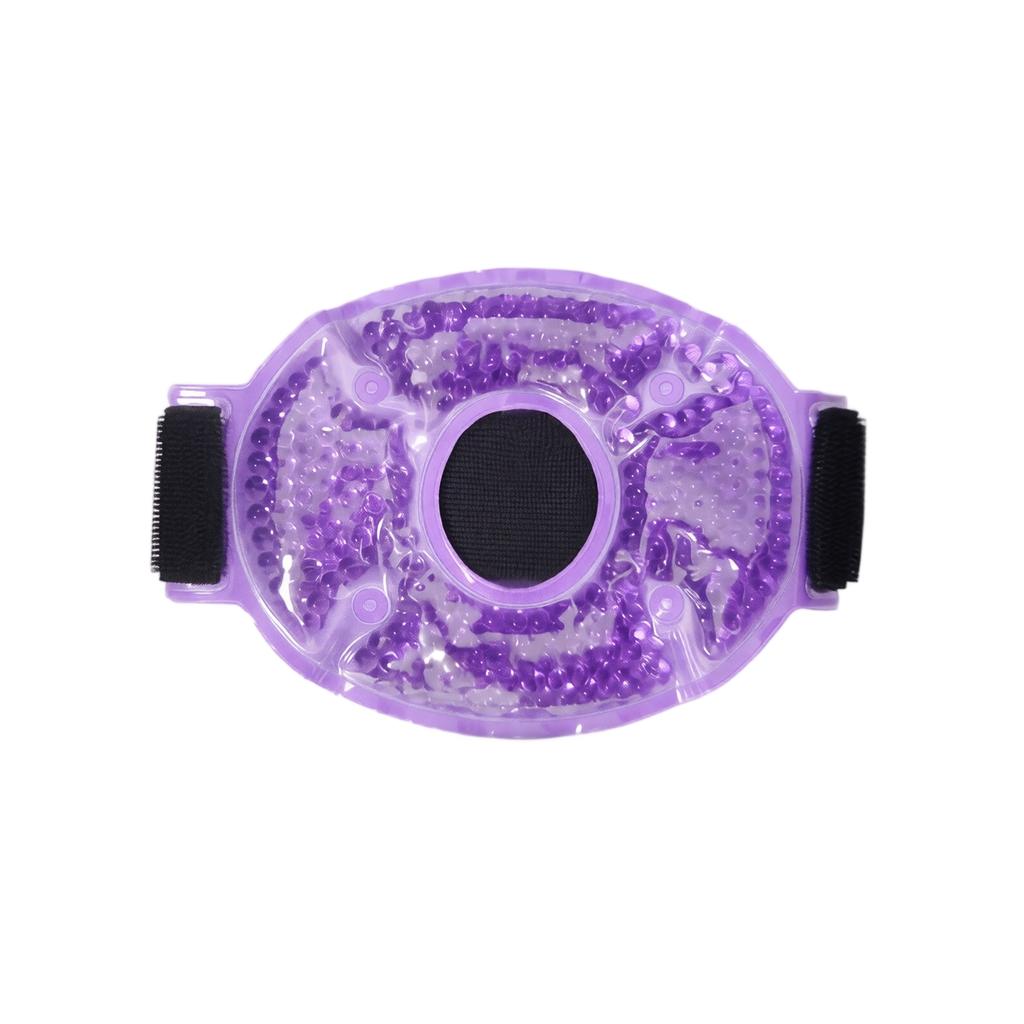Reusable Knee Ice Pack Wrap with Beads for Cold and Hot - Muscle Soreness Recovery