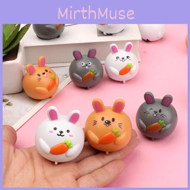 Plastic Animal Push Car With Recoil Function For Preschool Play And Development