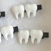 Barrettes Small Tooth for Girl Halloween Theme Parties Cute Hair Clip