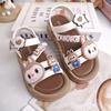 Summer Girls' Sandals, Soft-soled Children's Open-toe Fashion Princess Shoes