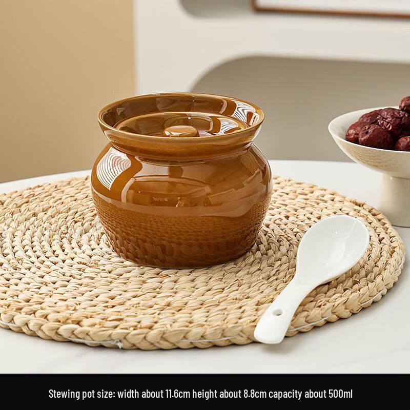 ZISIZ Keramik Doppelkochkessel Schmortopf