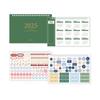 Thick Paper 2024-2025 Calendar 2025 Standing Flip Calendar Simple Desktop Calendar  Gifts