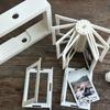 3D Printed Rotating Polaroid Photo Album: 12-Card Double-Sided Desktop Frame".