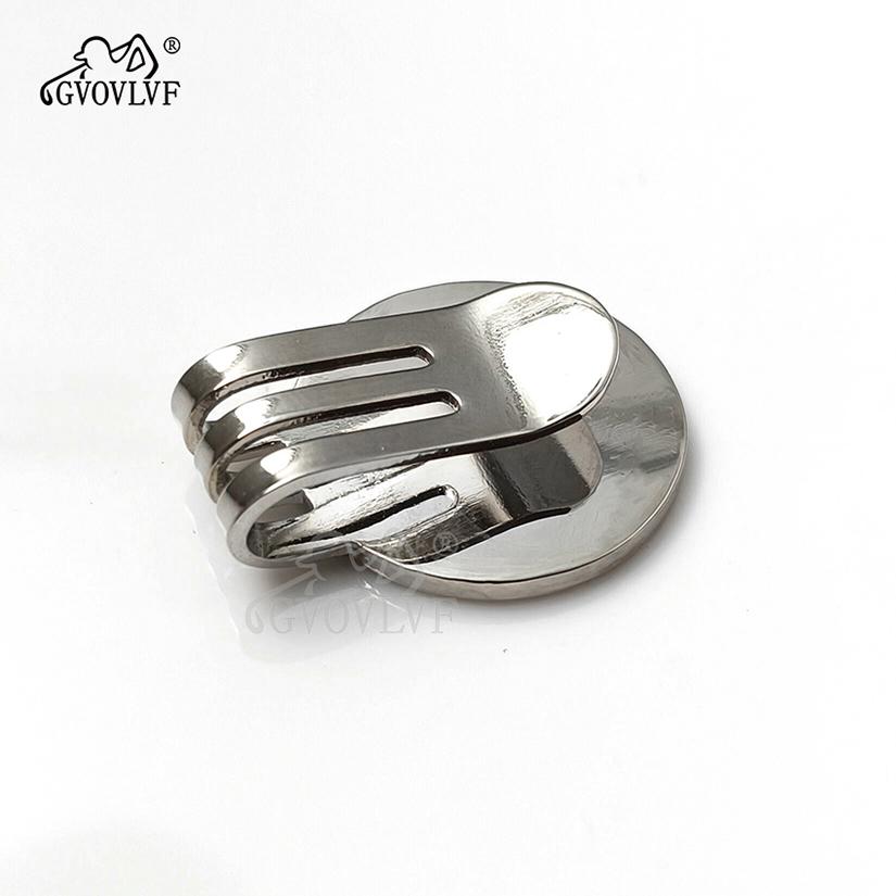 10pcs Magnetic Hat Clips Golf Ball Marker Hat Clip Golf Cap Holder Sports Court Golf Training Aids Accessories Gift for Dad 5