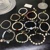 ins style pearl bracelet girls retro niche temperament beaded bracelet high-end couple girlfriend jewelry
