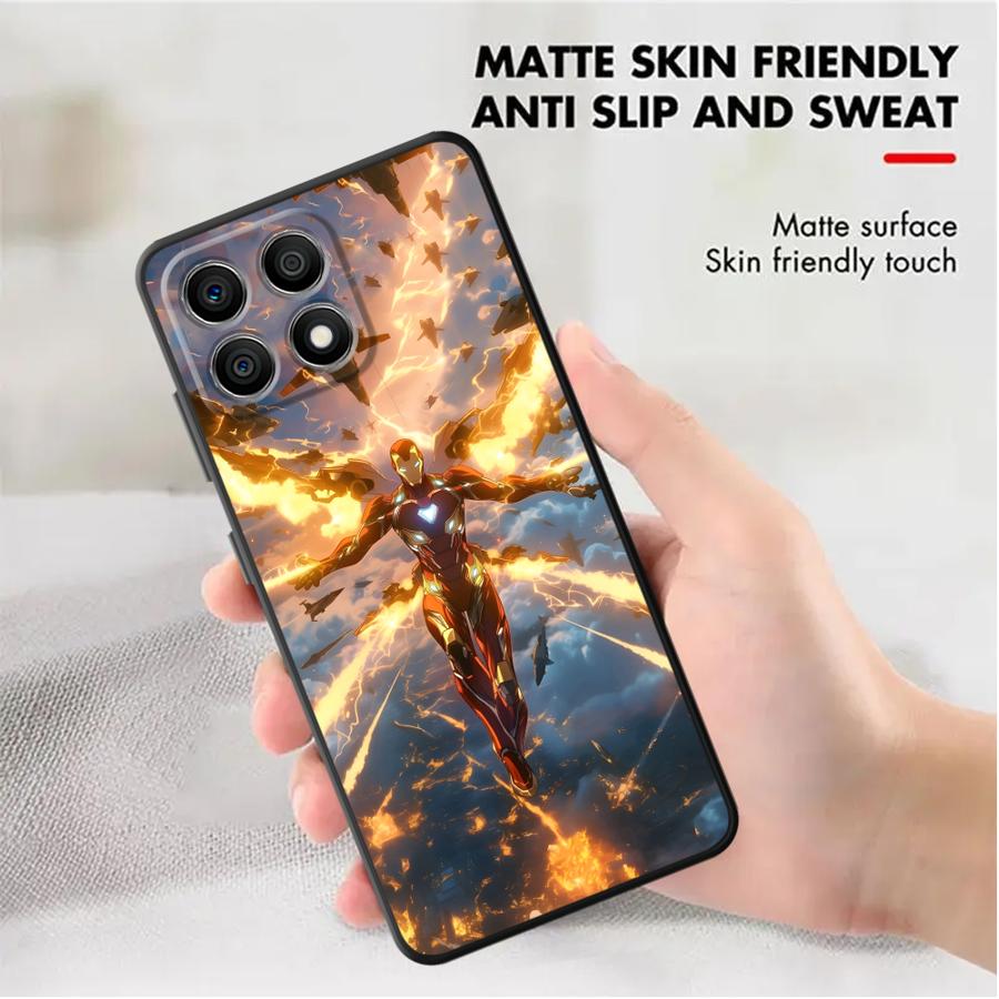 Marvel Lightning Iron Man Case for Honor 8X X7 90 X5b 70 Magic5Lite X6 200 400 Lite X8 X9a Funda Phone Cover
