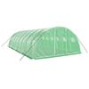 Green Greenhouse with Steel Frame 32 M² 8 X 4 X 2 M
