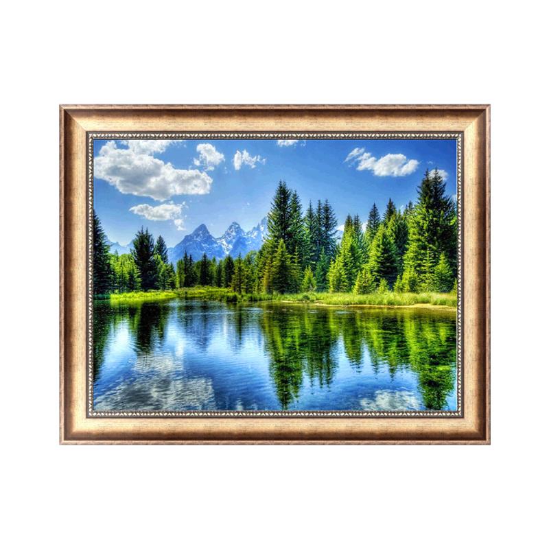 

Красивые пейзажи DIY 5D Алмазная вышивка красками для набора для вышивки крестом Домашний деко